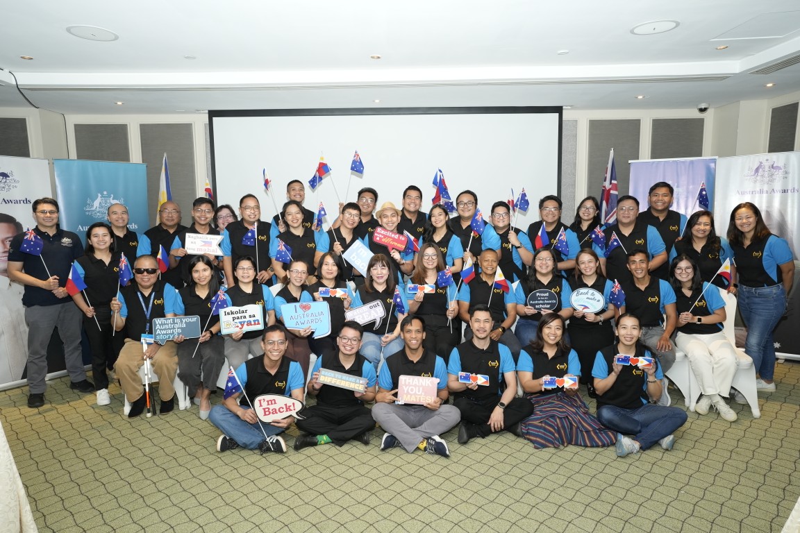 Thirty scholars are back to make a difference in the Philippines Image